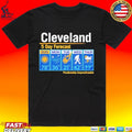 Cleveland Unpredictable Weather 5 Day Forecast T-shirt