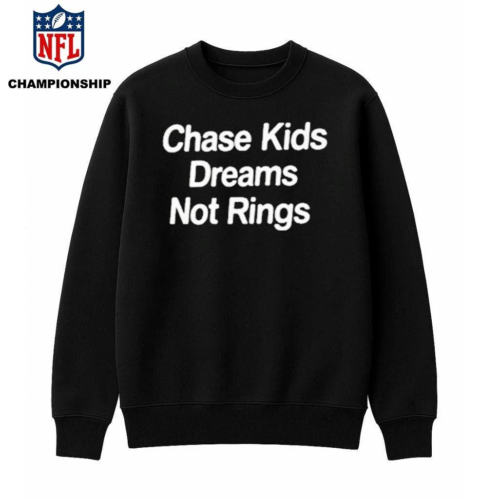 Coach Reggie Chase Kids Dreams Not Rings Shirt
