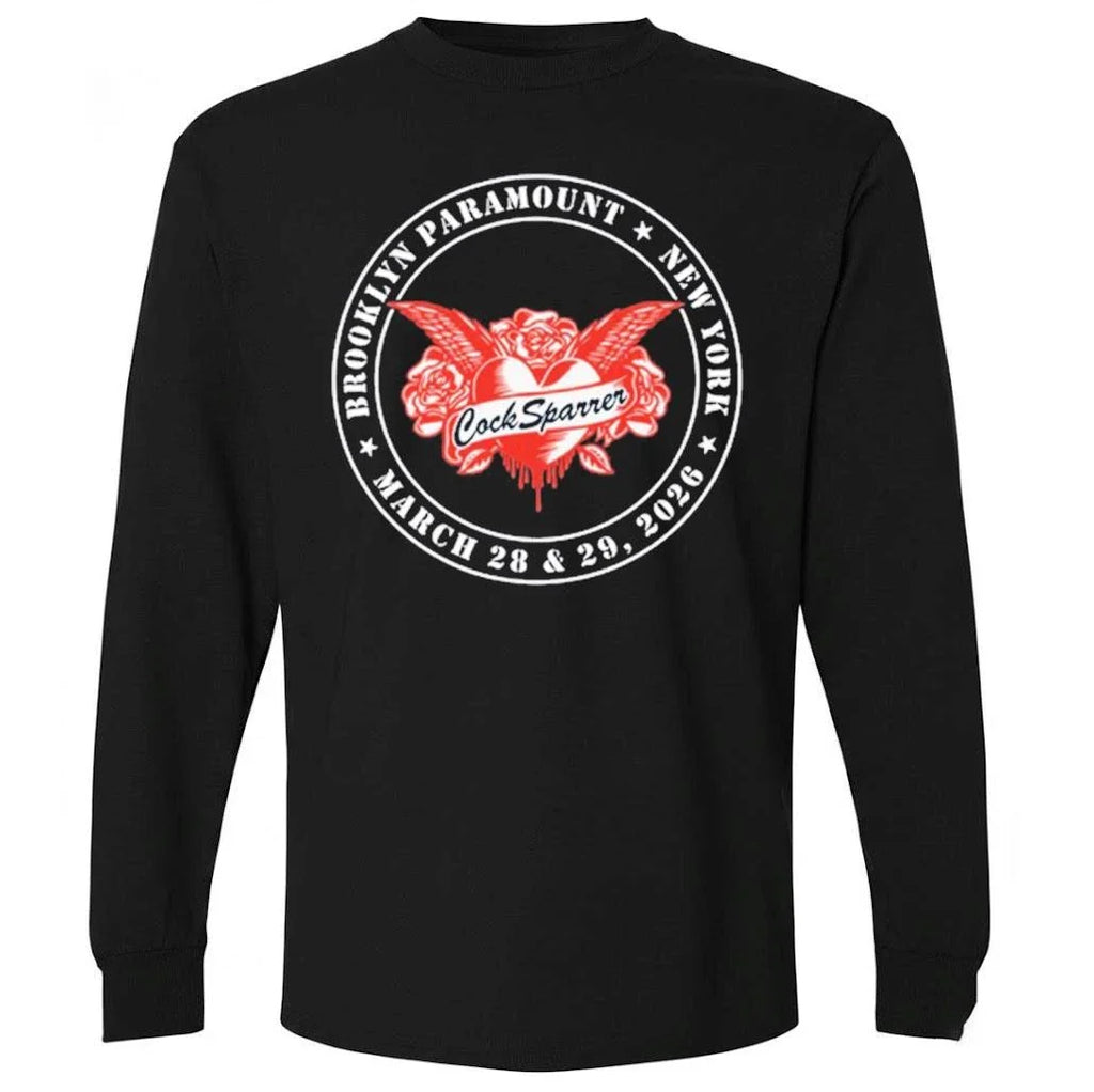 Cock Sparrer Concert Tour in Brooklyn, NY Mar 28 &amp; 29 2026 Shirt