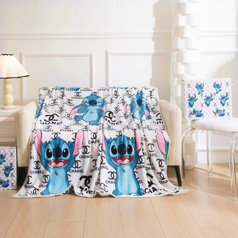 coco chanel throw blanket 964