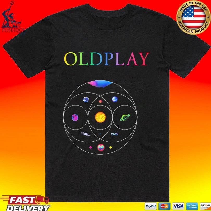 Coldplay Music Of The Spheres World Tour 2025 T-shirt