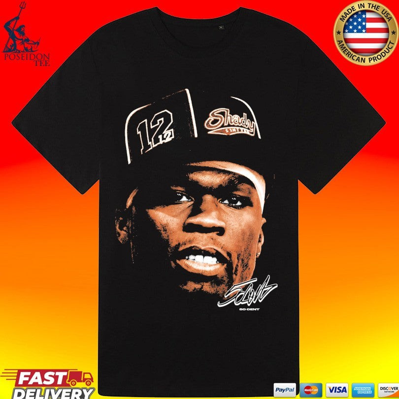 Coldprints 50 Cent Face T-shirt