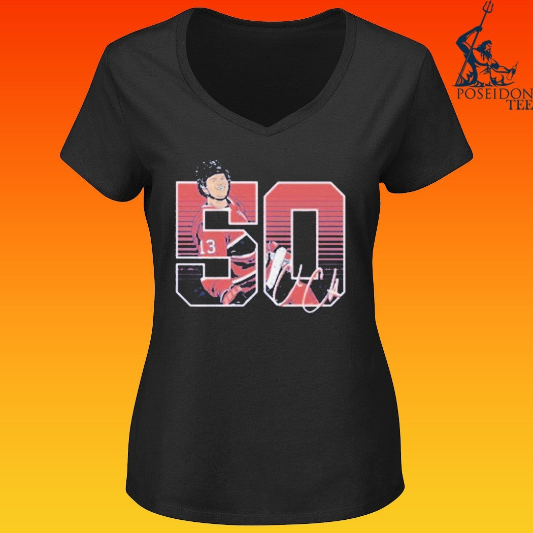 Cole Caufield 50 Goals 2026 T-shirt