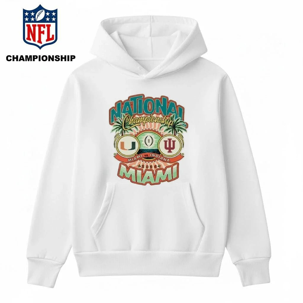 College Football Playoff 2026 National Championship Miami vs Indiana Shirt