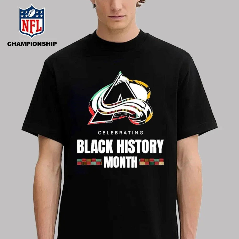 Colorado Avalanche Celebrating Black History Month Shirt