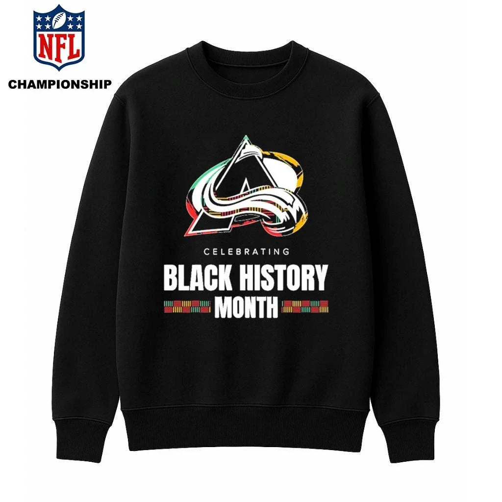 Colorado Avalanche Celebrating Black History Month Shirt
