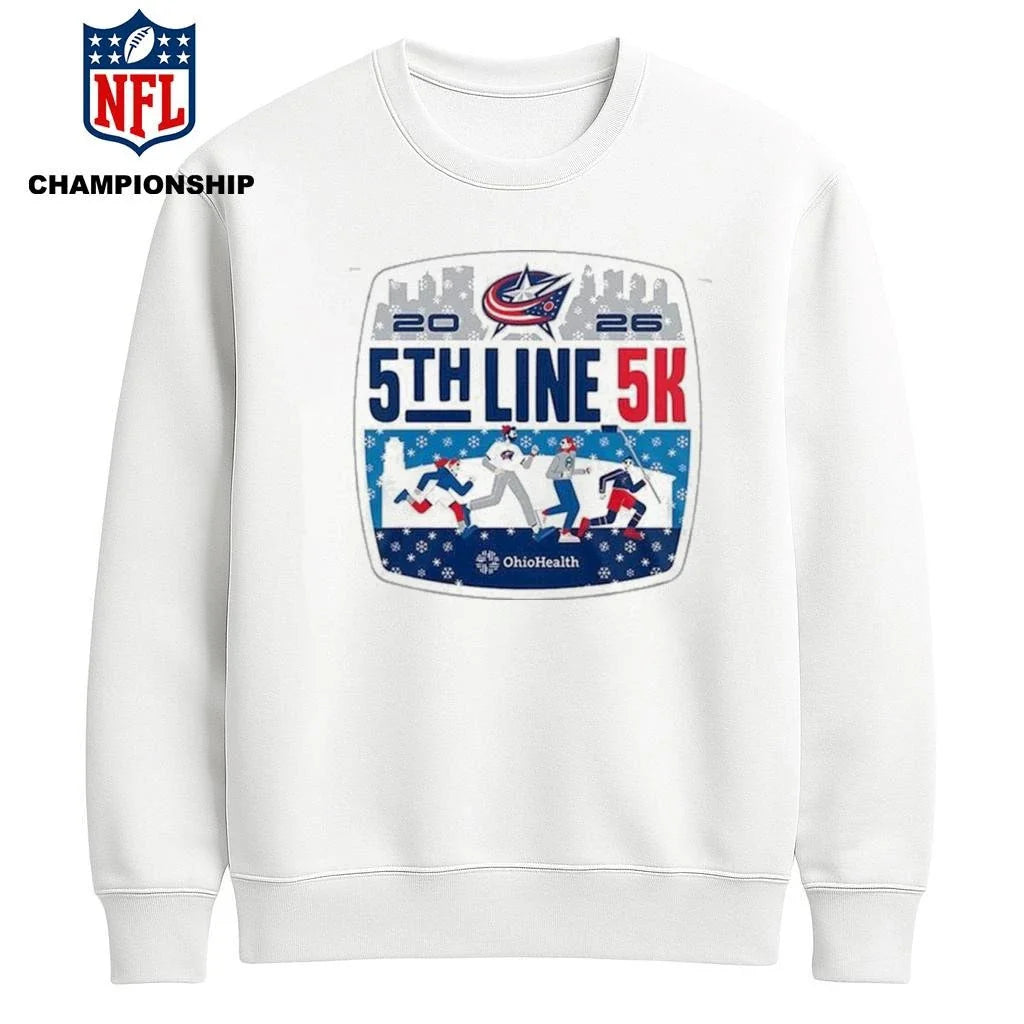 Columbus Blue Jackets 5th Line 5K Shirt