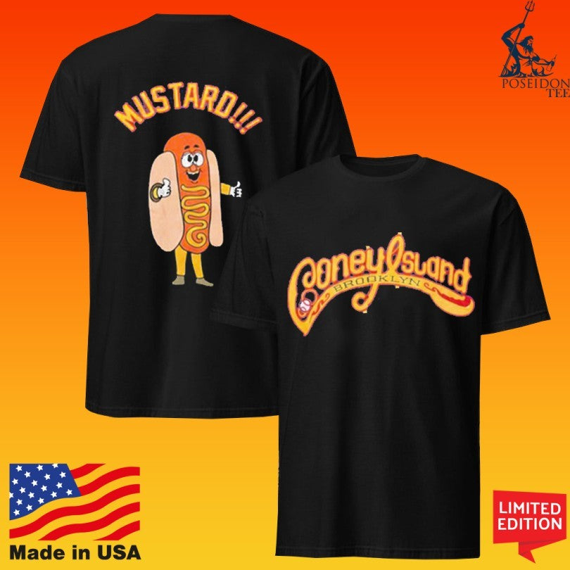 Coney Island Brooklyn Mustard 2026 Baseball Jersey T-shirt