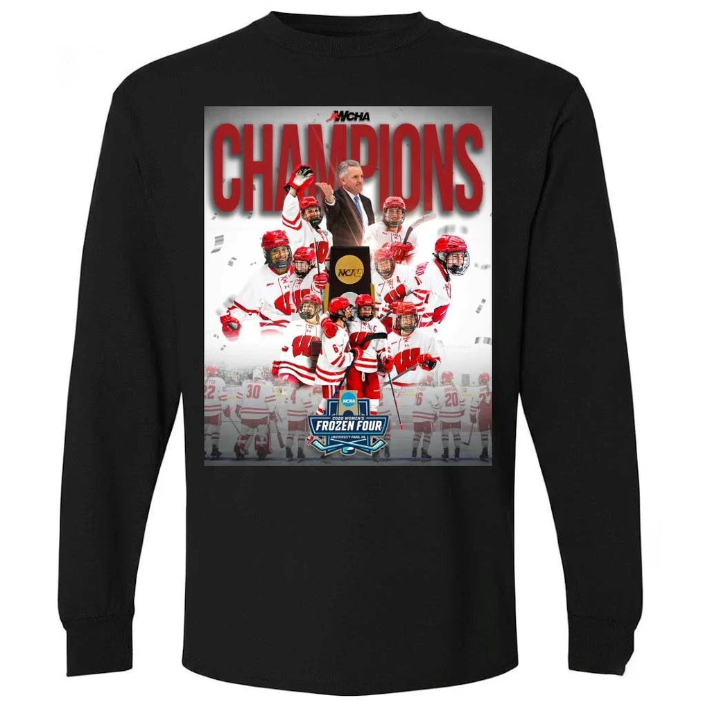 Congrats Wisconsin Women’s Hockey Champions National Championship 2026 Shirt