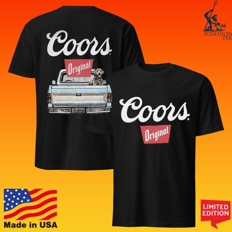 Coors Original Truck & Dog T-shirt