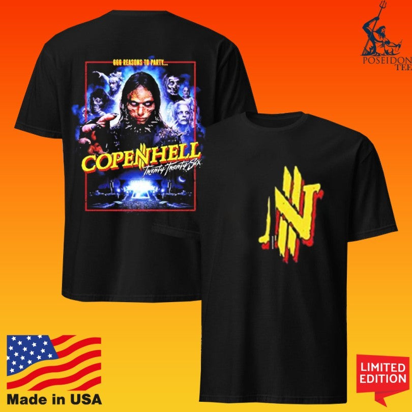 Copenhell Festival 2026 Copenhagen Denmark From 24 To 27 June 2026 T-shirt