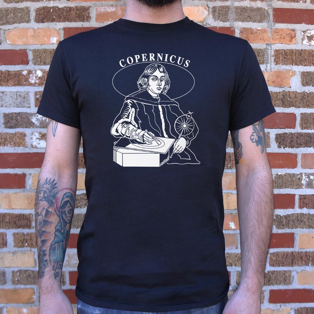 Copernicus Astronomer with Solar System Model