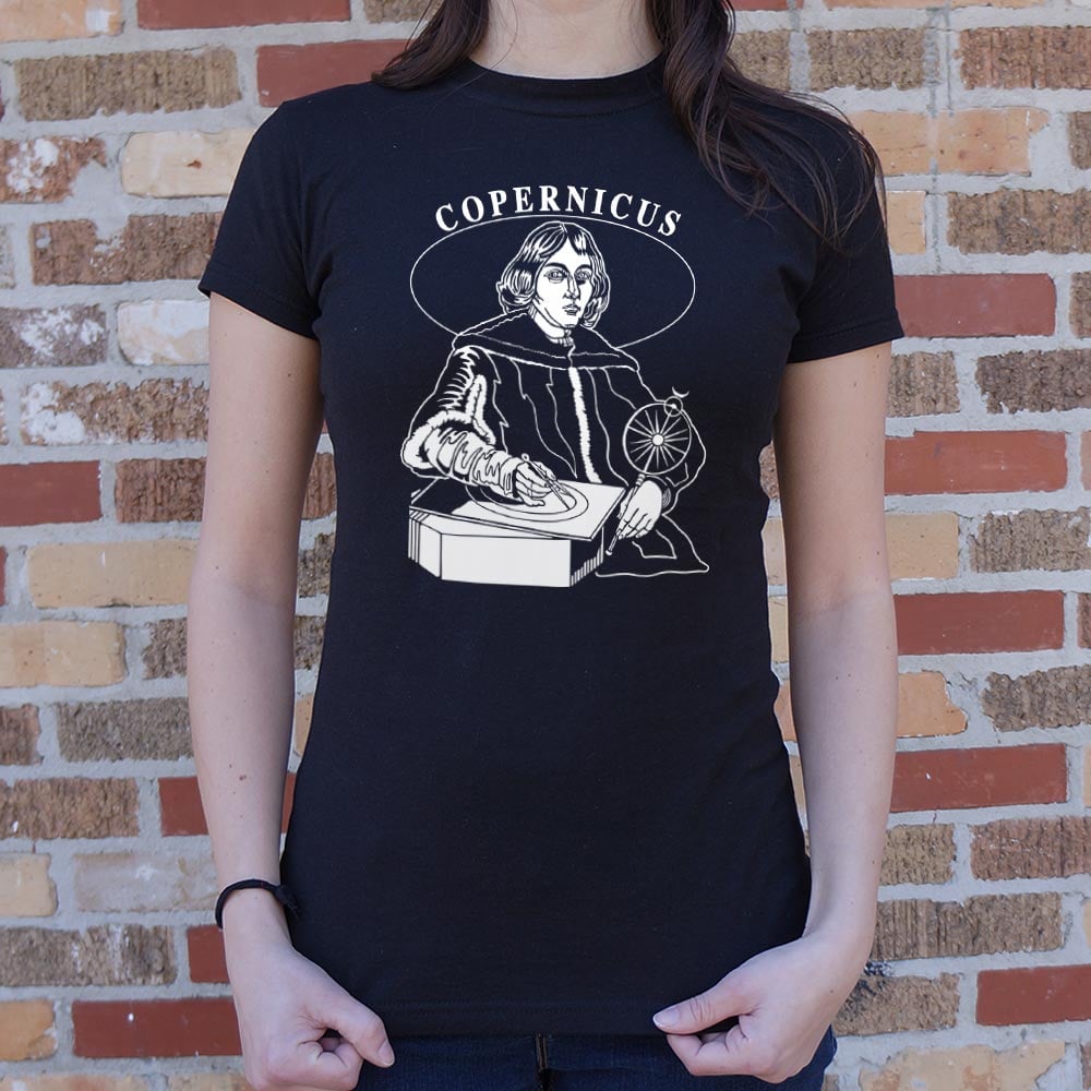 Copernicus Astronomer with Solar System Model