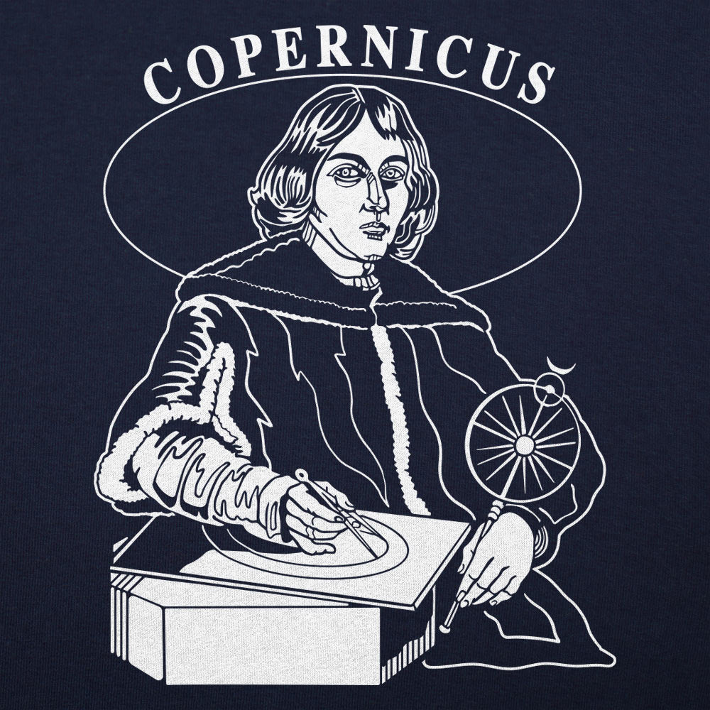 Copernicus Astronomer with Solar System Model