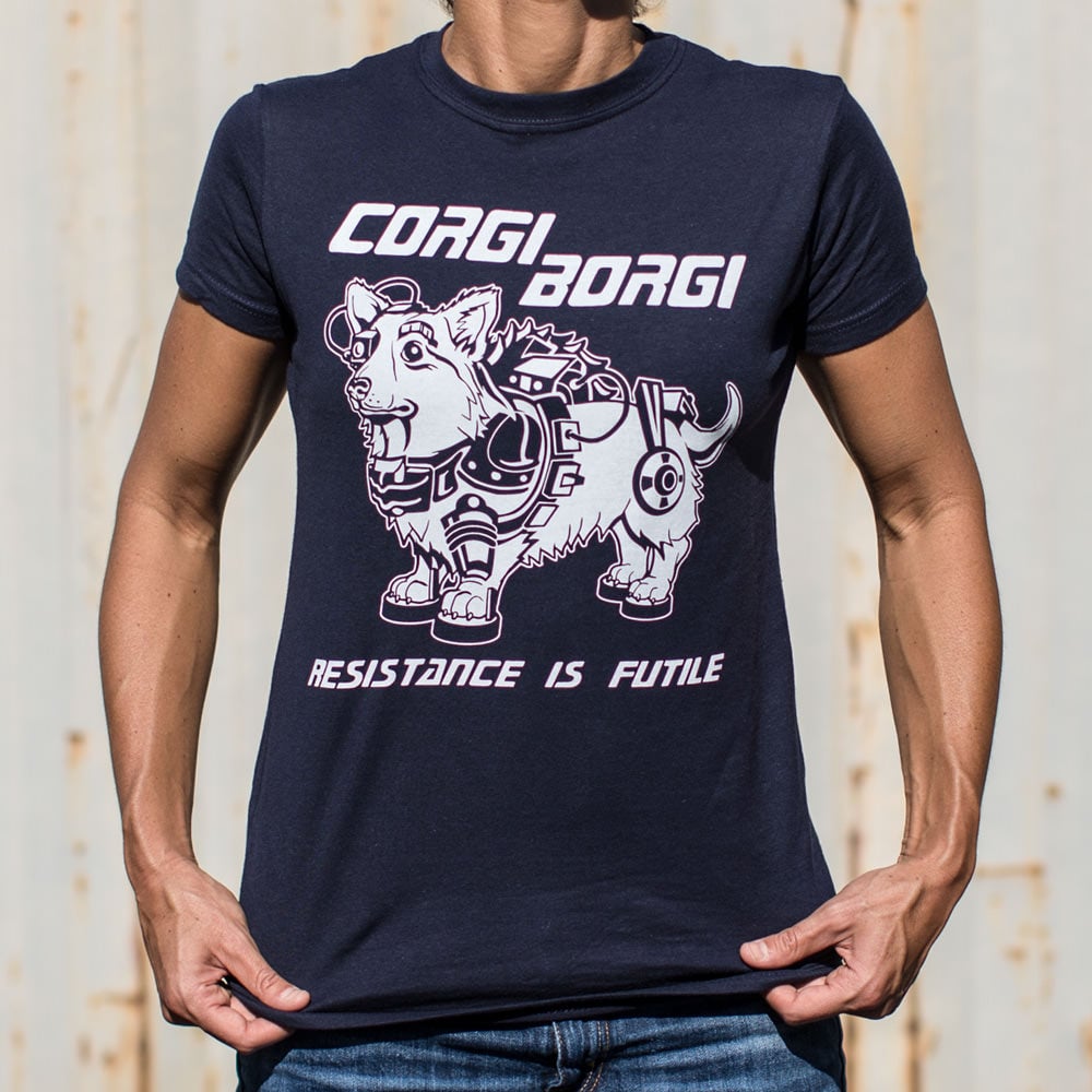 Corgi Borgi Cybernetic Robot Dog with Resistance is Futile