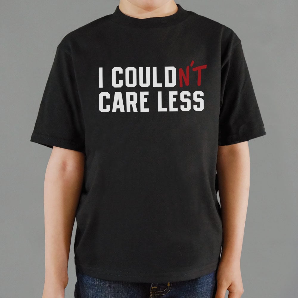 I Couldn't Care Less Grammar Correction Pun