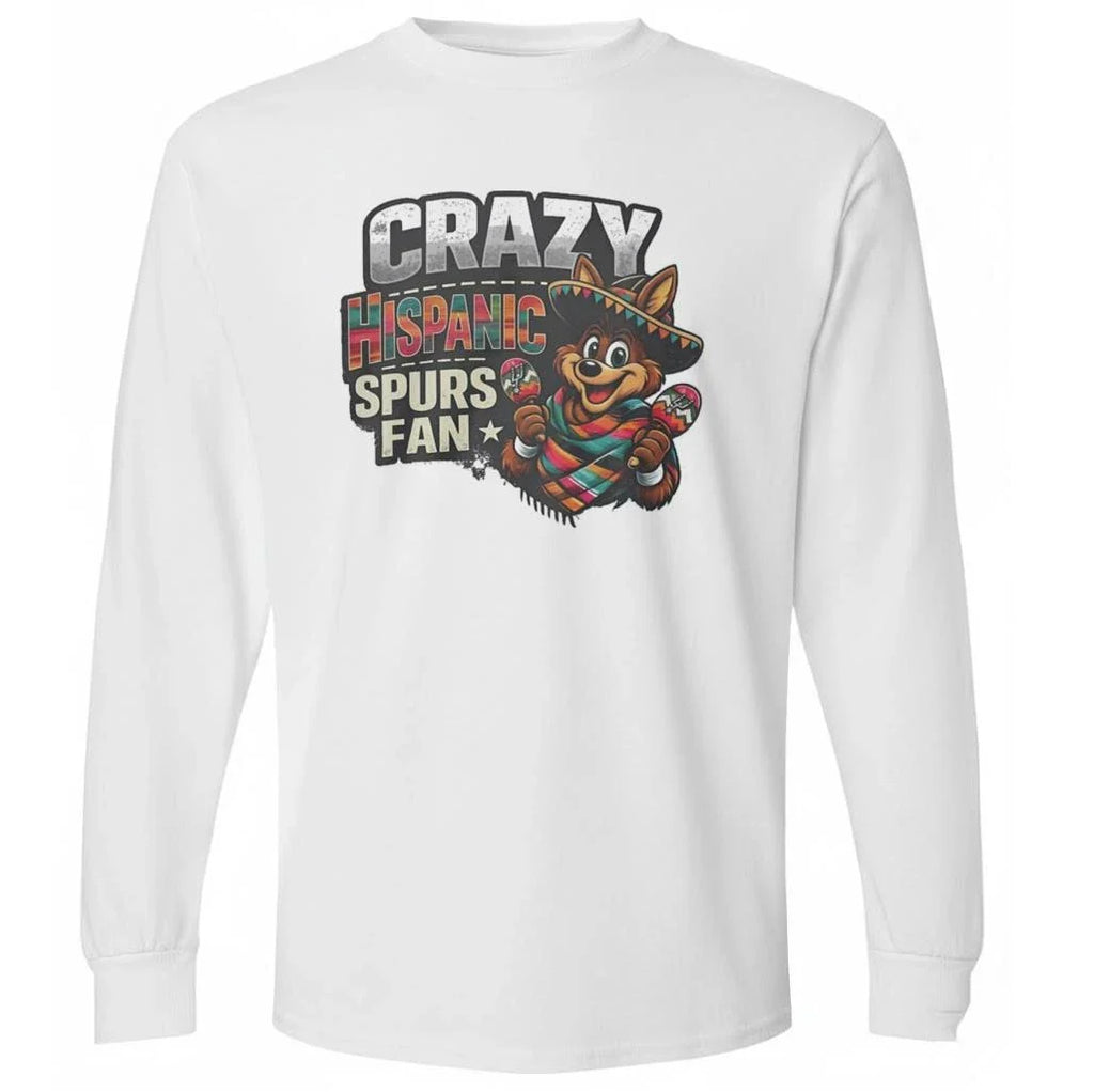 Crazy Hispanic Spurs Fan Shirt