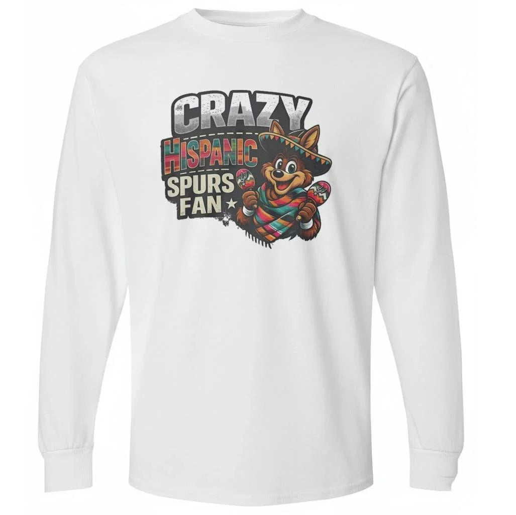 Crazy Hispanic Spurs Fan Shirt