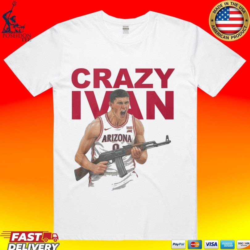 Crazy Ivan Kharchenkov Arizona Wildcats T-shirt
