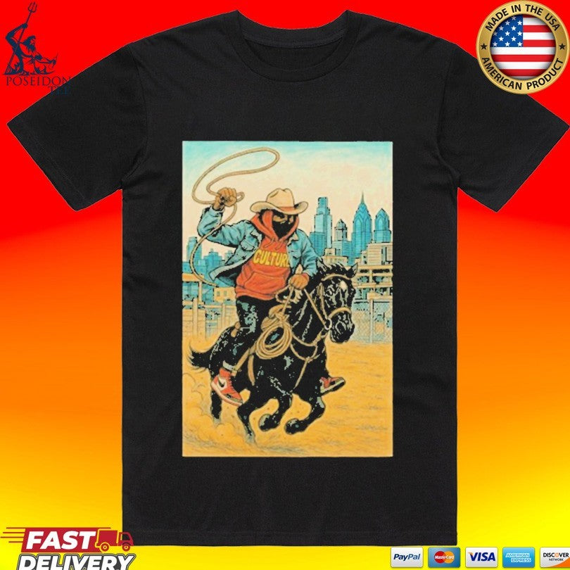 Culture Cowboy Hourse T-shirt