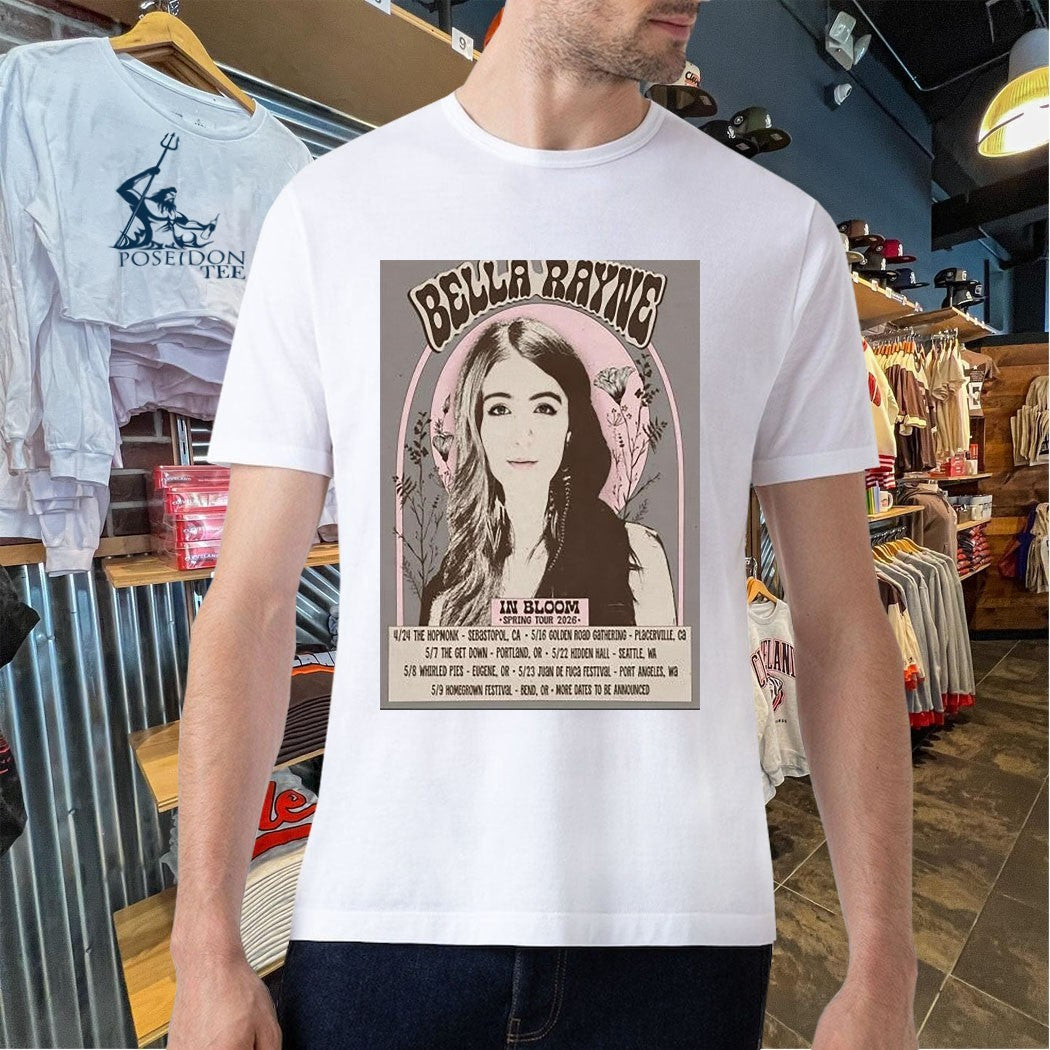 Bella Rayne In Bloom Spring Tour 2026 T-shirt