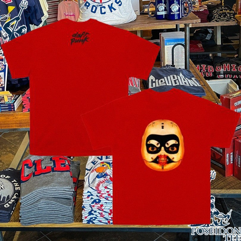 Daft Punk Human After All Red Technologic T-shirt