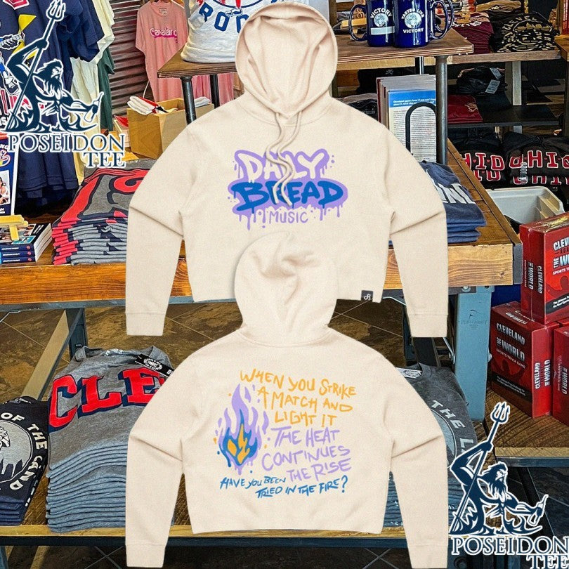 Daily Bread Music When You Strike A Match And Light It The Heat Continues Have You Been The Rise Tried In The Fire T-shirt