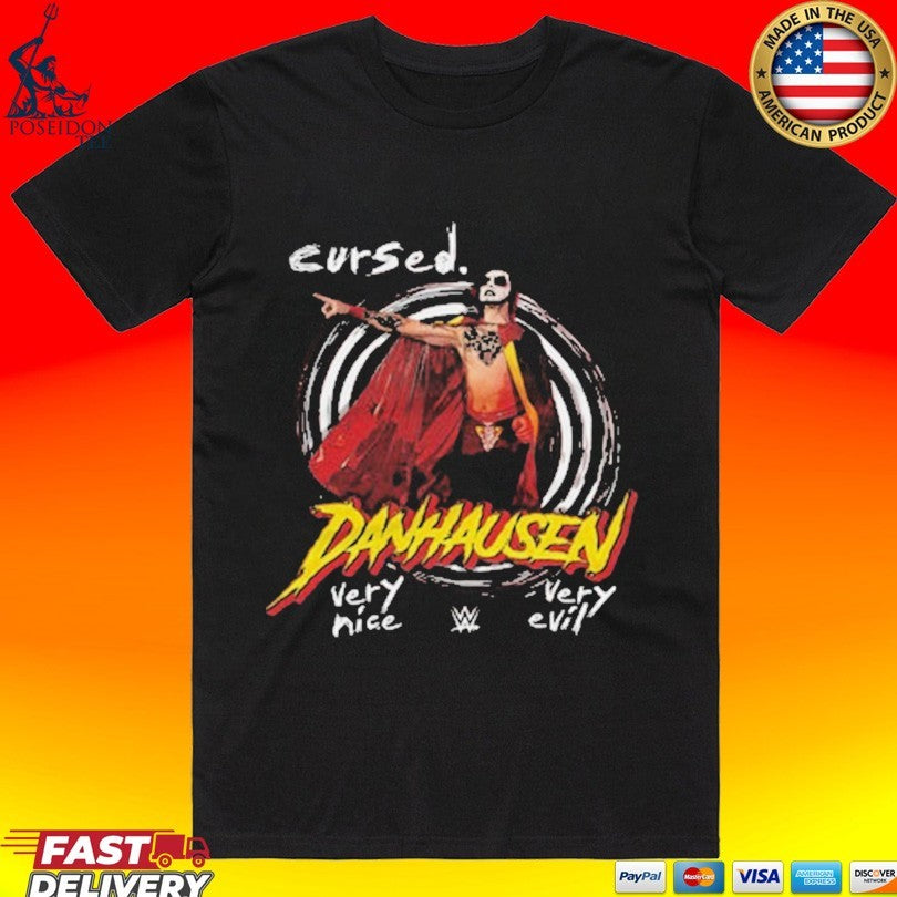 Danhausen Wwe Cursed Very Nice Very Evil T-shirt