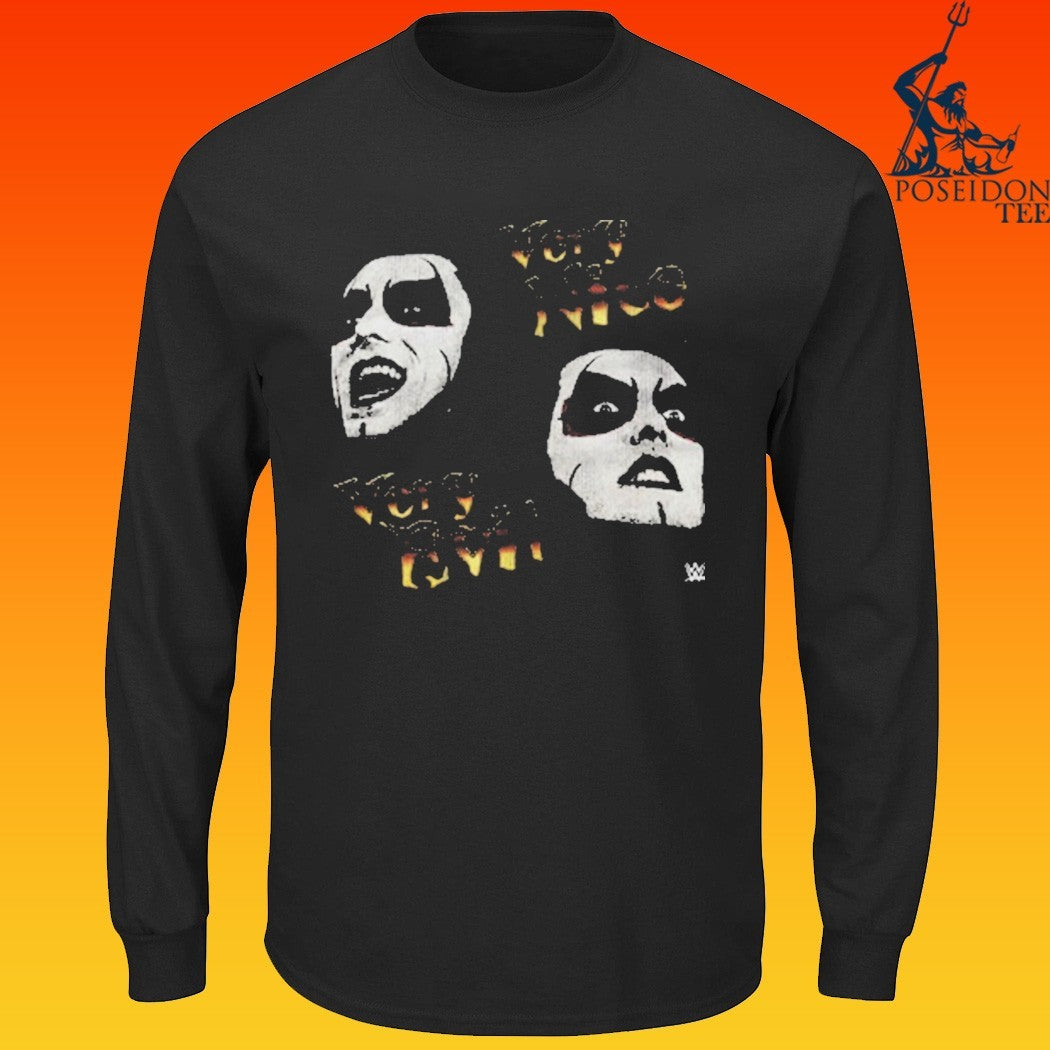 Danhausen Wwe Grunge Very Nice Very Evil T-shirt