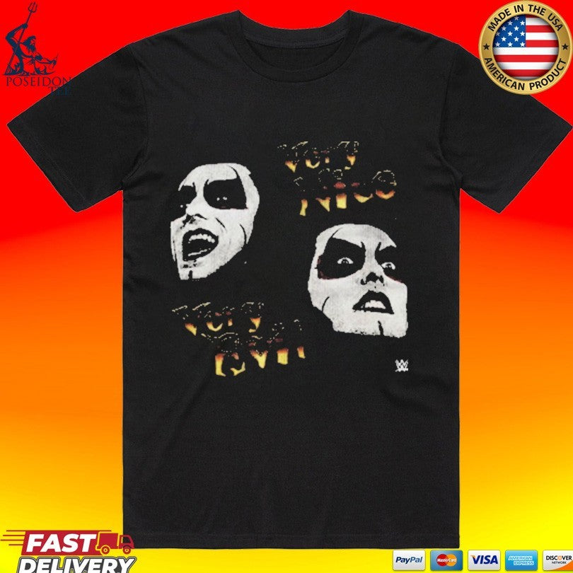 Danhausen Wwe Grunge Very Nice Very Evil T-shirt