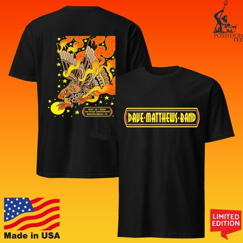 Dave Matthews Tour Orange Beach, Alabama 05 25 2026 T-shirt
