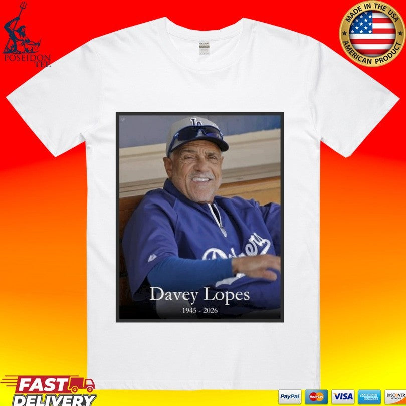 Davey Lopes 1945-2026 Ktla T-shirt