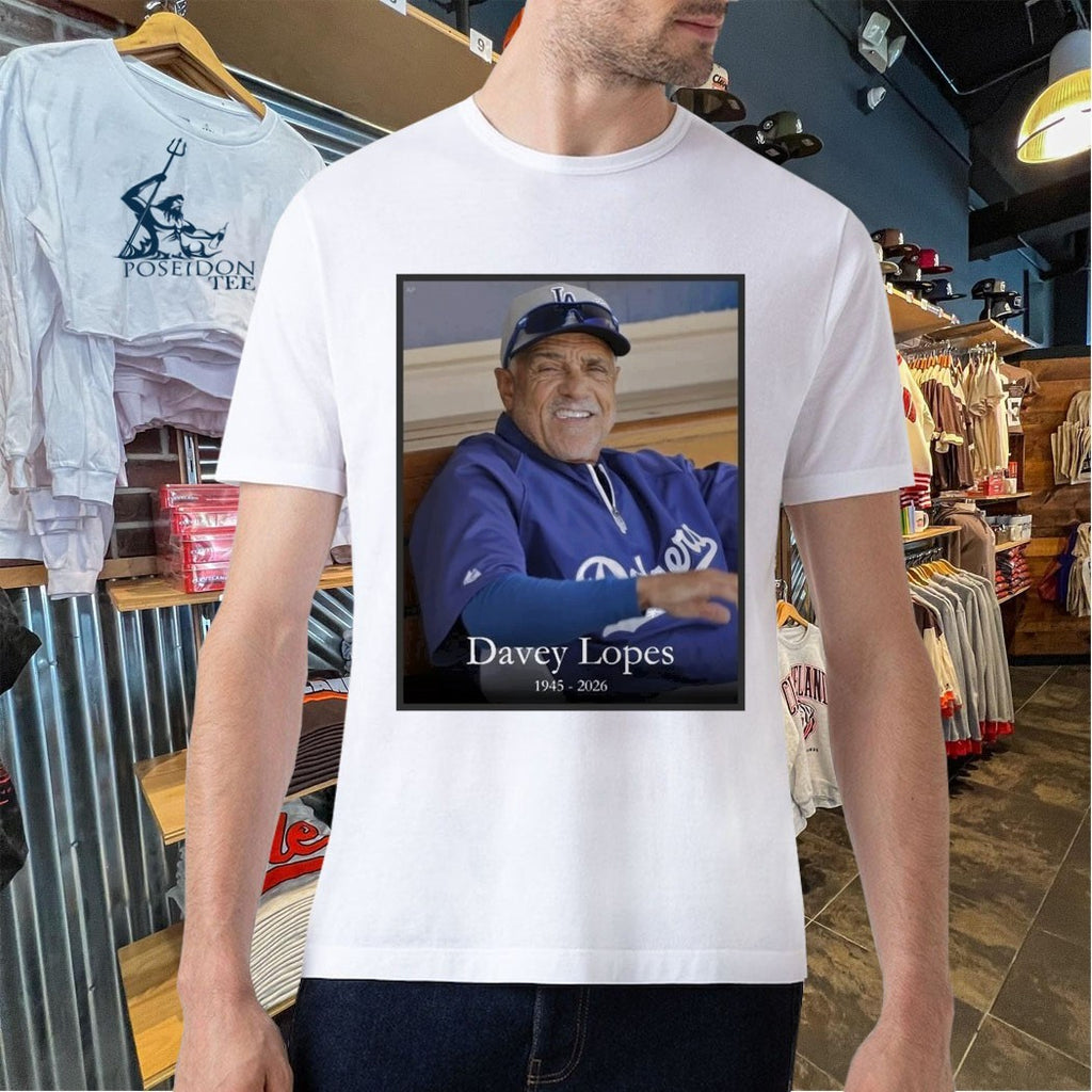 Davey Lopes 1945-2026 Ktla T-shirt