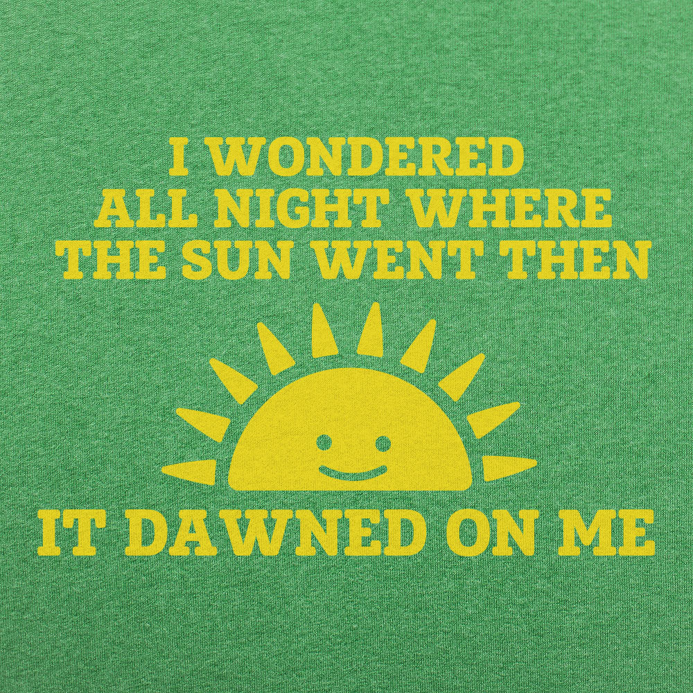Dawned On Me Sunrise Dad Joke