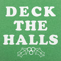 Deck The Halls Christmas Holly Graphic