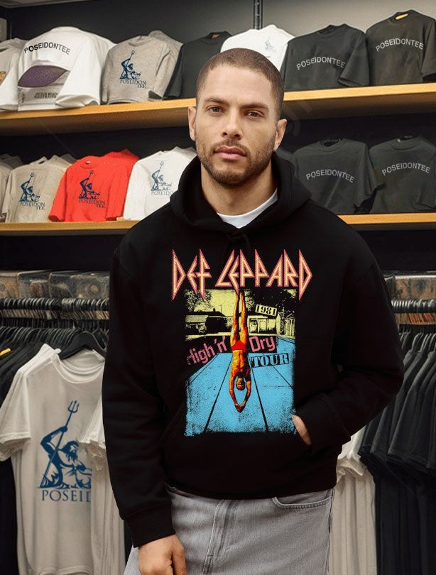 Def Leppard High N Dry 1982 T-shirt