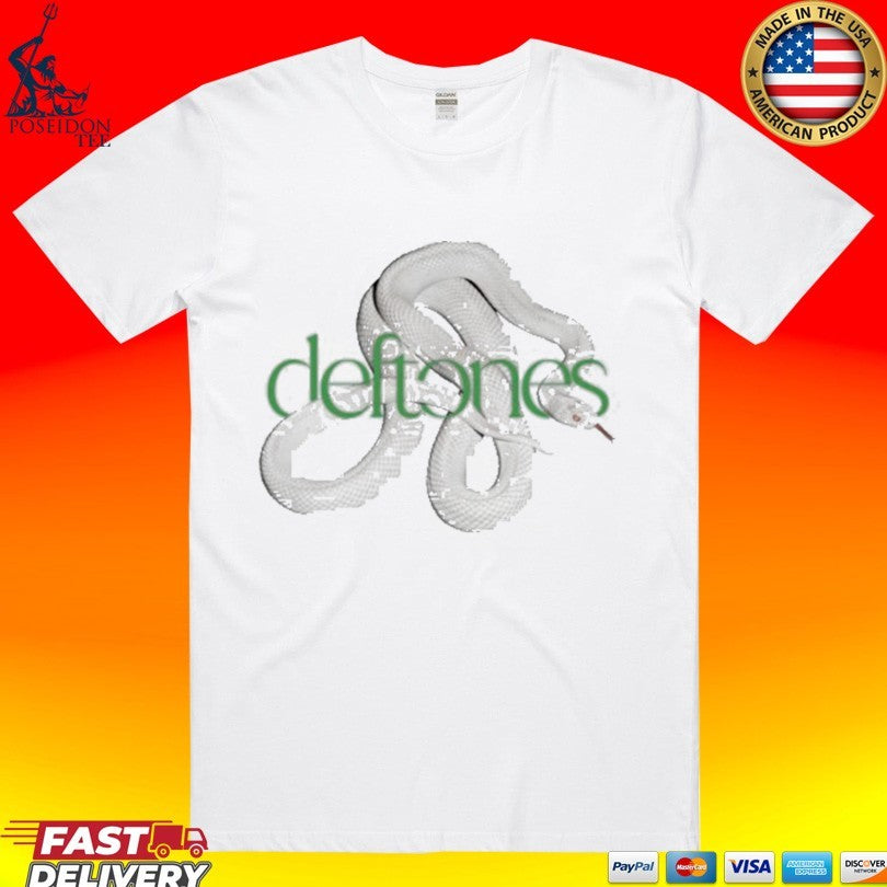 Deftones Interlaced Snake Logo T-shirt