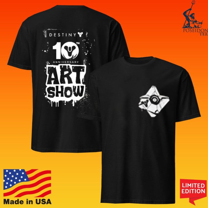 Destiny 10 Year Art Show T-shirt