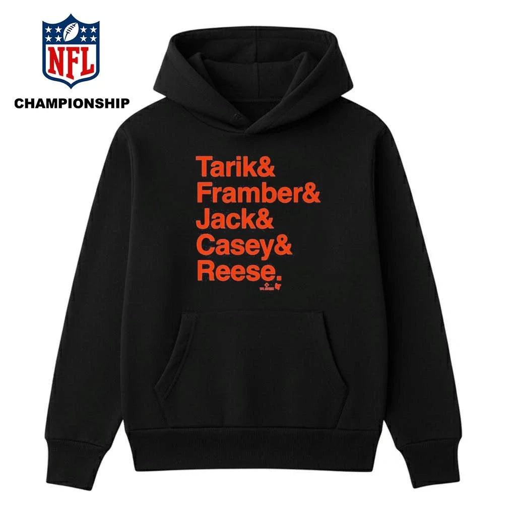 Detroit Baseball Tarik &amp; Framber &amp; Jack &amp; Casey &amp; Reese Shirt