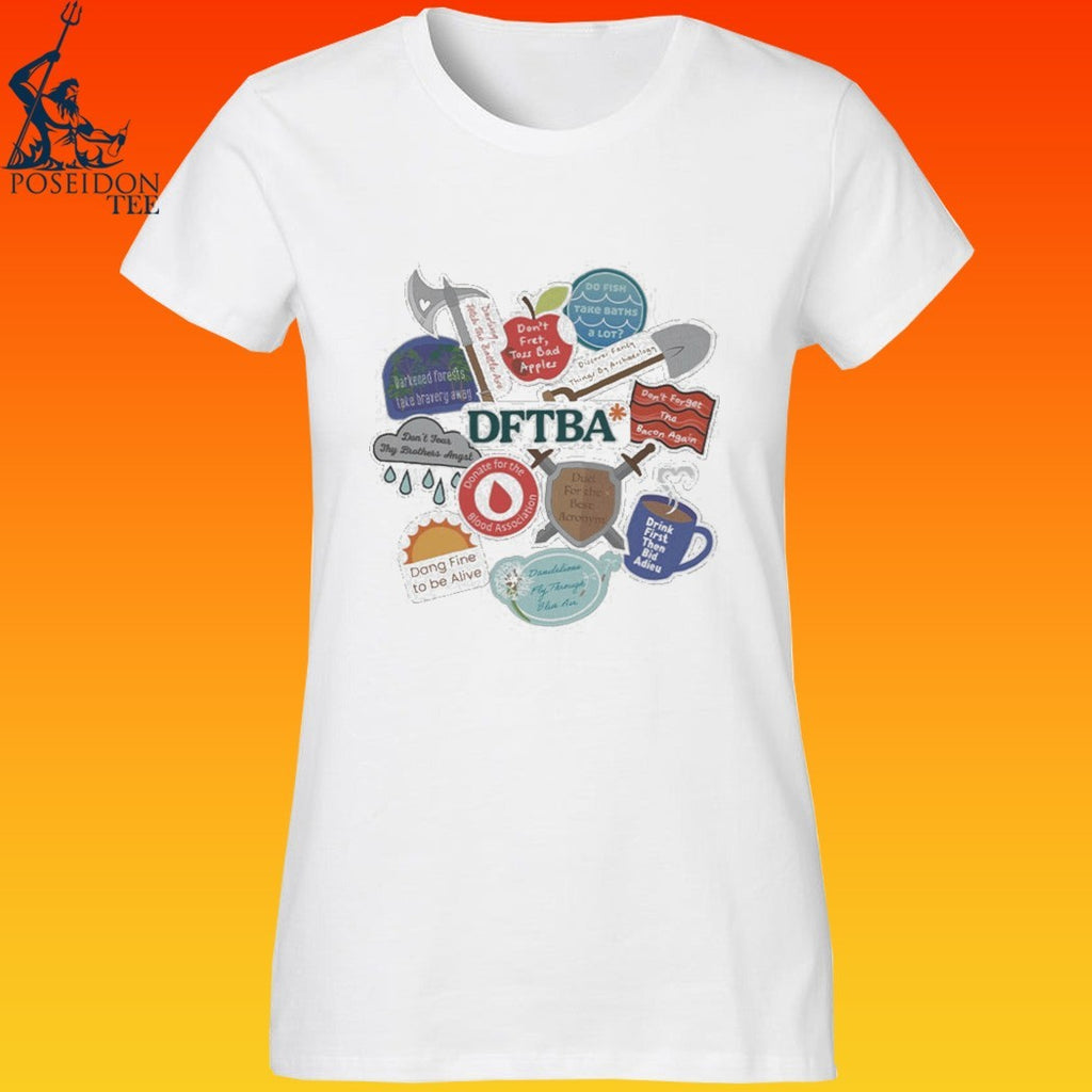 Dftba Sticker T-shirt