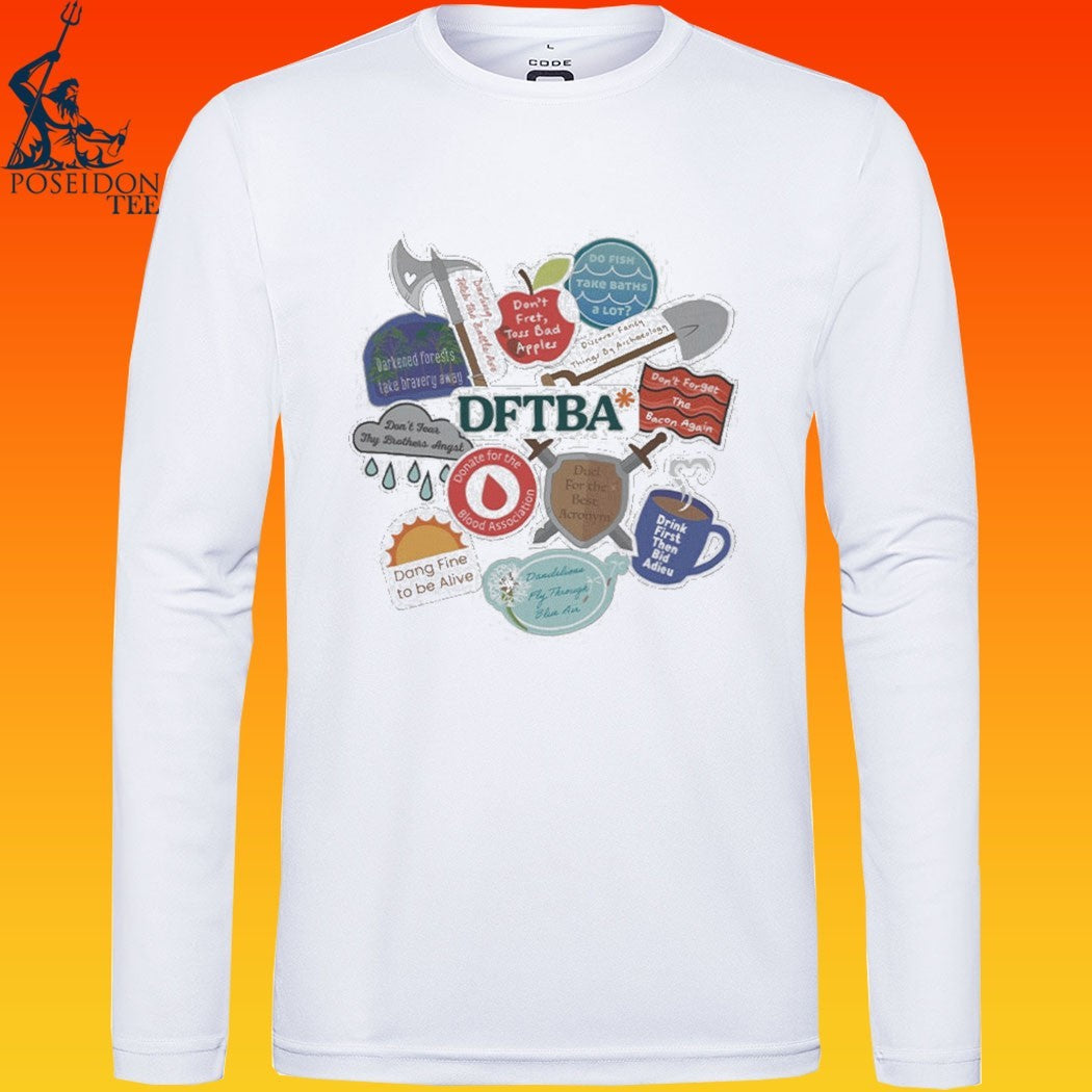 Dftba Sticker T-shirt