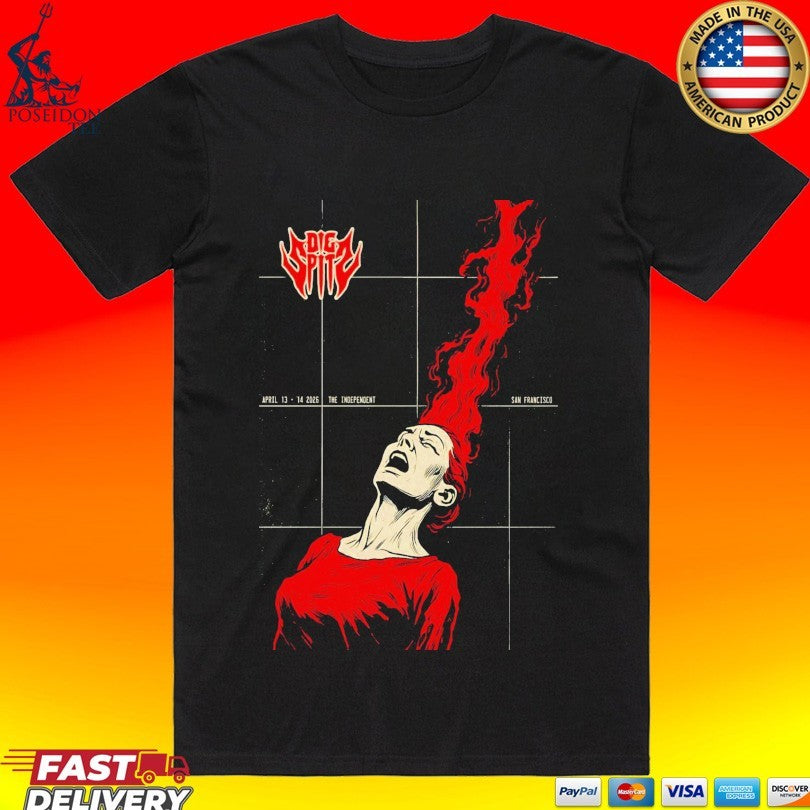 Die Spitz Apr 12-14 2026 San Francisco Ca T-shirt