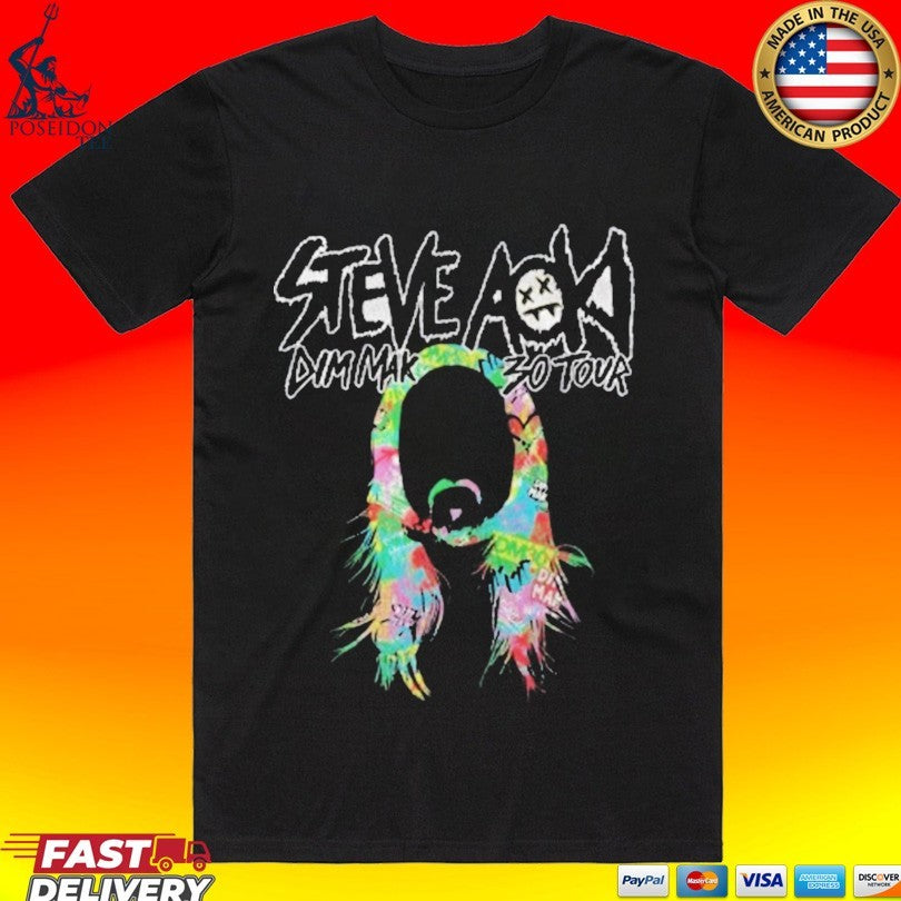 Dim Mak Collection Steve Aoki Silo Dm30 Tour T-shirt