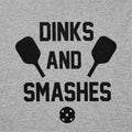 Dinks and Smashes Pickleball Graphic