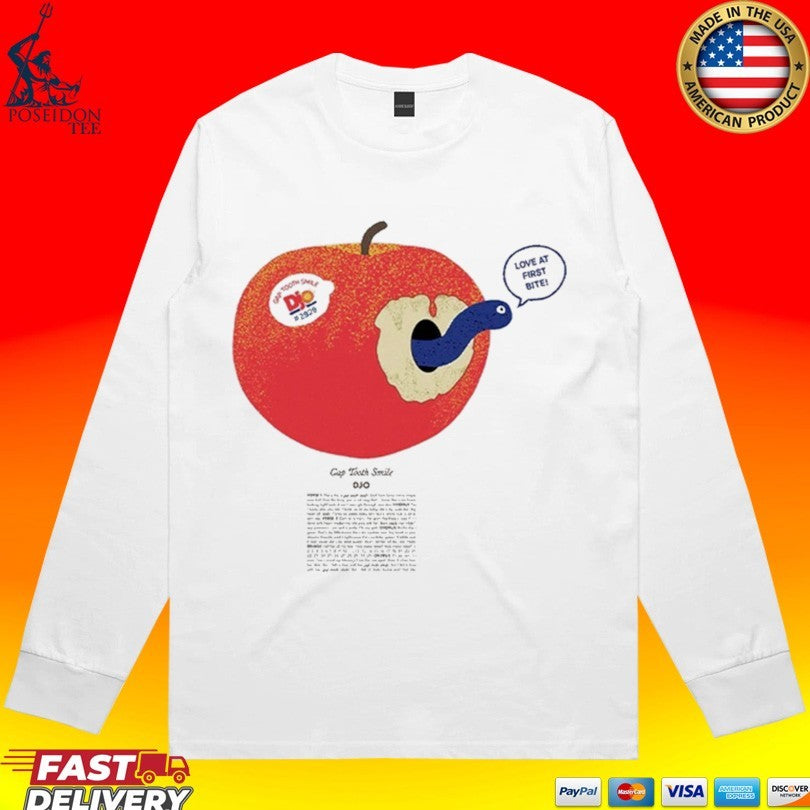Dio Apple Worm Love At First Bite T-shirt
