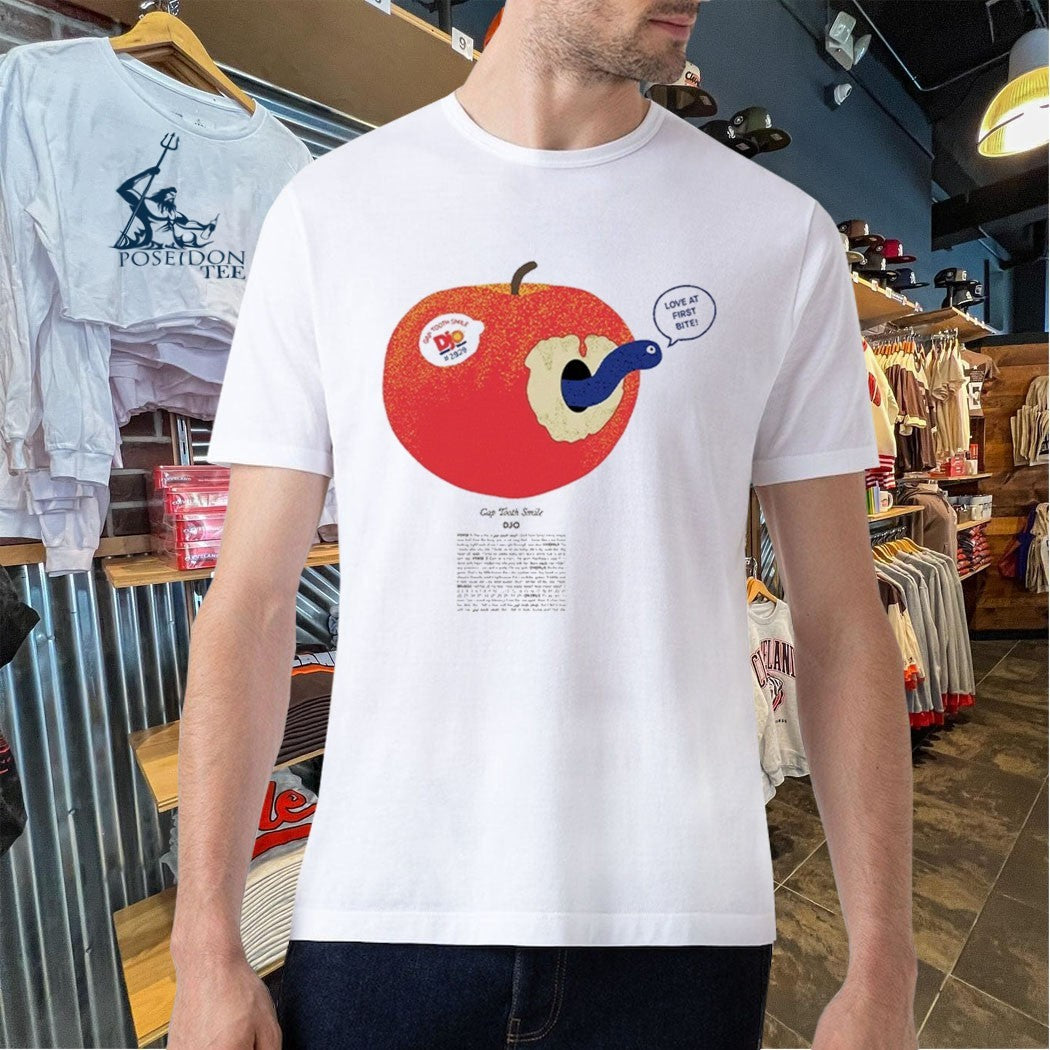 Dio Apple Worm Love At First Bite T-shirt