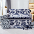 Designer Inspired Throw Dark Blue 465#