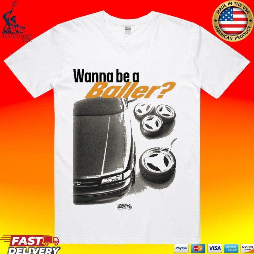 Dios Did It Ourselves Wanna Be A Baller T-shirt