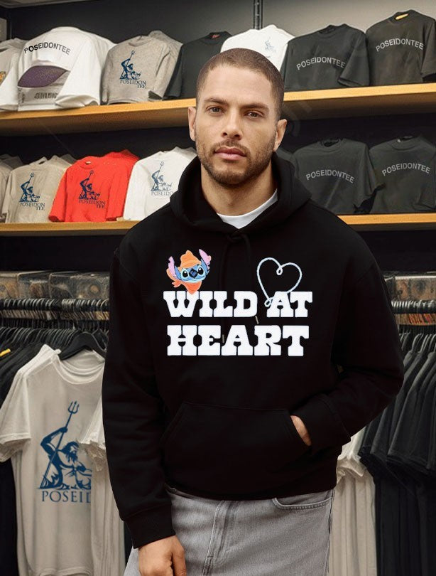 Disney Stitch Wild At Heart T-shirt