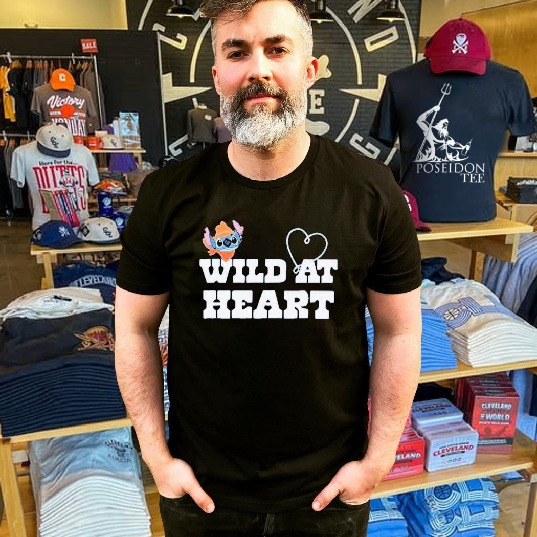 Disney Stitch Wild At Heart T-shirt